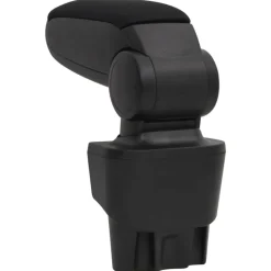 vidaXL Piezas Y Accesorios Para Vehículos-Reposabrazos para coche ABS negro 17x32x(35,5-52) cm