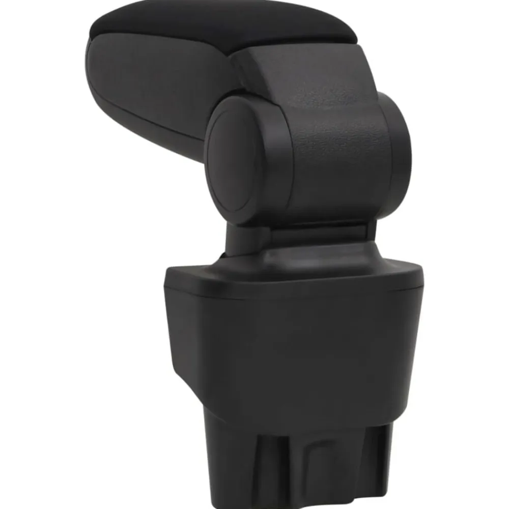 vidaXL Piezas Y Accesorios Para Vehículos-Reposabrazos para coche ABS negro 17x32x(35,5-52) cm