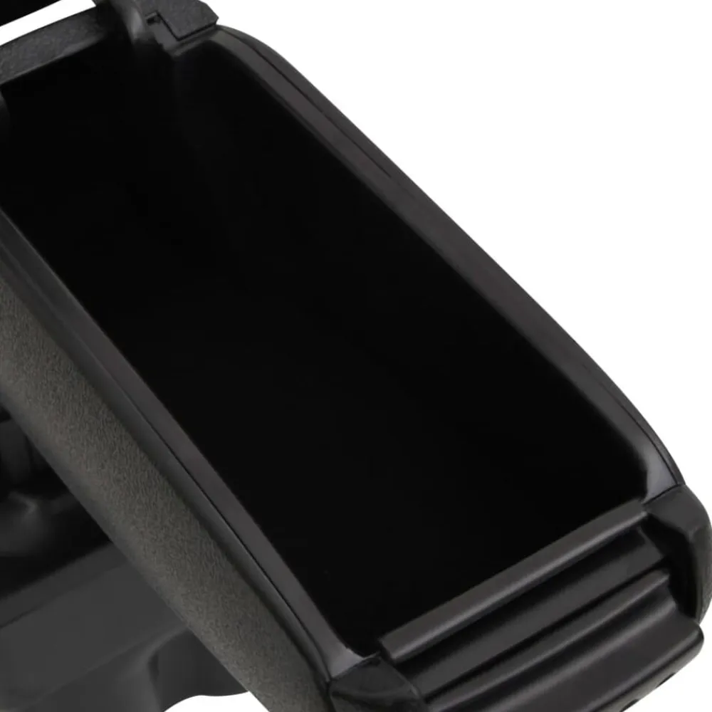 vidaXL Piezas Y Accesorios Para Vehículos-Reposabrazos para coche ABS negro 17x32x(35,5-52) cm