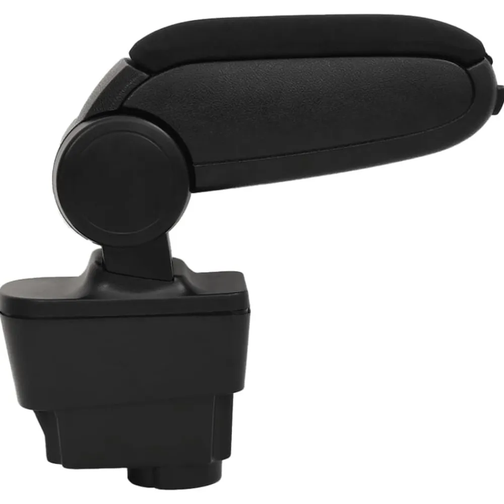 vidaXL Piezas Y Accesorios Para Vehículos-Reposabrazos para coche ABS negro 11x35x(32-49) cm