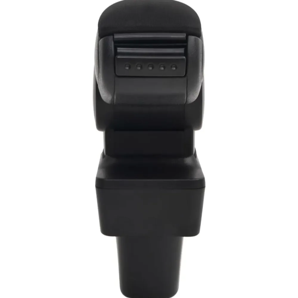 vidaXL Piezas Y Accesorios Para Vehículos-Reposabrazos para coche ABS negro 12x36x(33,5-48) cm