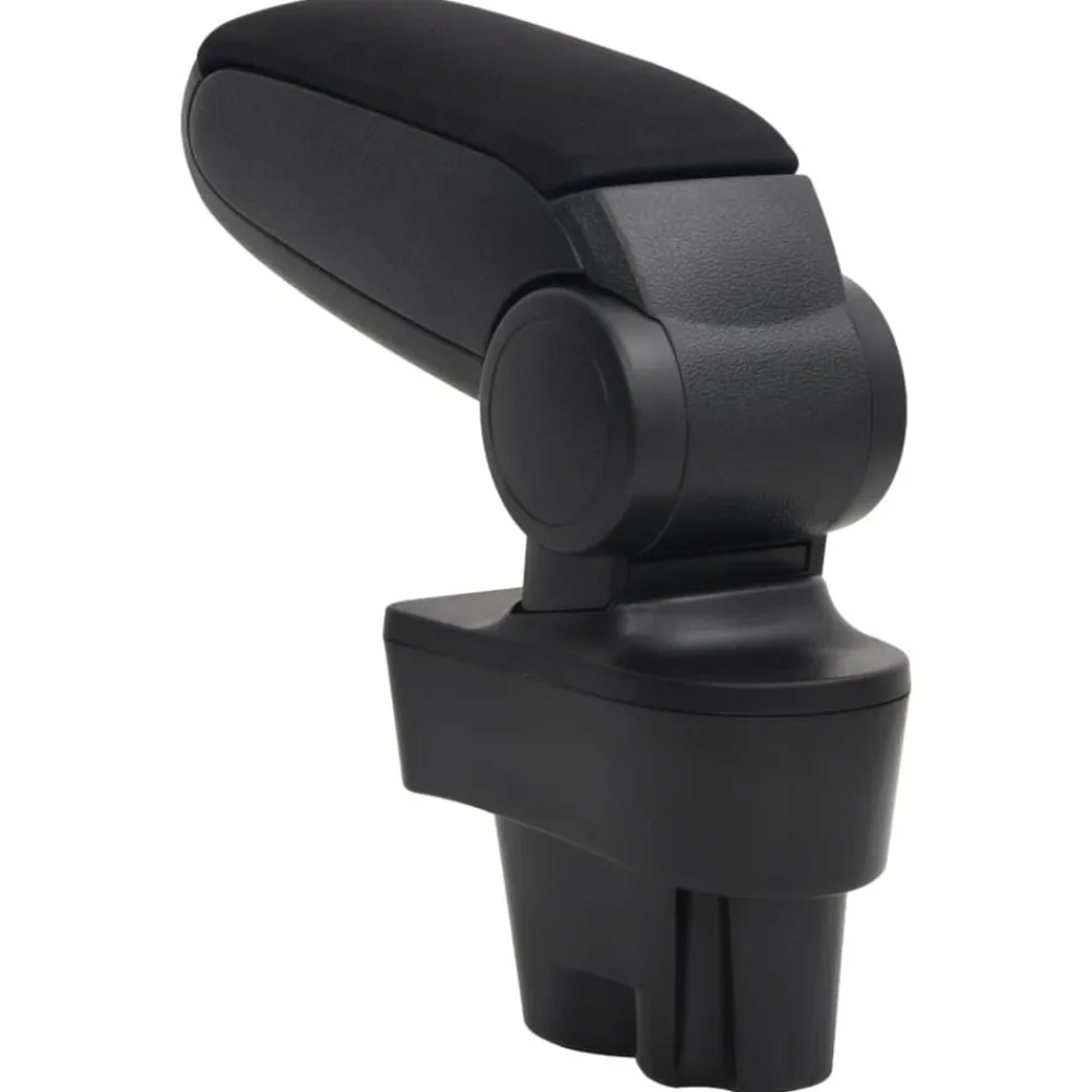 vidaXL Piezas Y Accesorios Para Vehículos-Reposabrazos para coche ABS negro 12x36x(33,5-48) cm