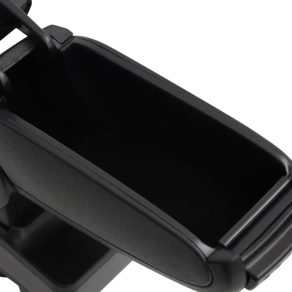 vidaXL Piezas Y Accesorios Para Vehículos-Reposabrazos para coche ABS negro 12x36x(33,5-48) cm