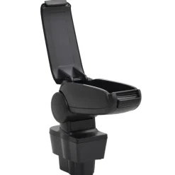 vidaXL Piezas Y Accesorios Para Vehículos-Reposabrazos para coche ABS negro 12x37x(31-48) cm