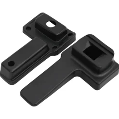 vidaXL Piezas Y Accesorios Para Vehículos-Reposabrazos para coche ABS negro 14,5x32x(27-46) cm