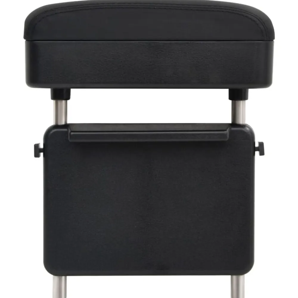 vidaXL Piezas Y Accesorios Para Vehículos-Reposabrazos universal para coche ABS negro 23x8x(30-38) cm