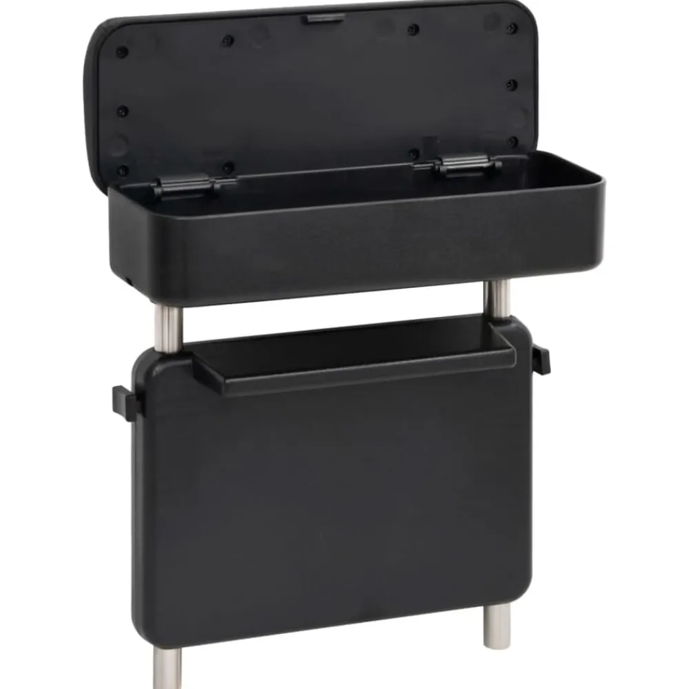 vidaXL Piezas Y Accesorios Para Vehículos-Reposabrazos universal para coche ABS negro 23x8x(30-38) cm