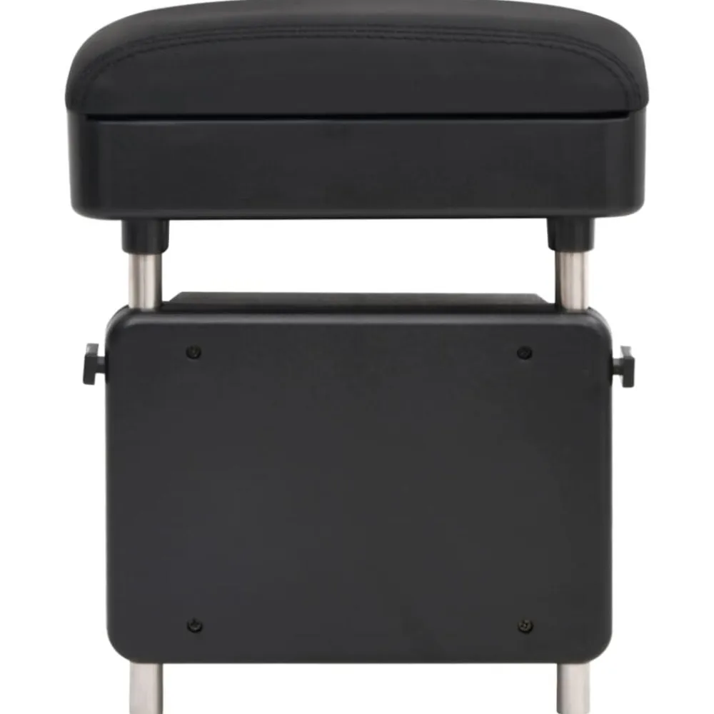 vidaXL Piezas Y Accesorios Para Vehículos-Reposabrazos universal para coche ABS negro 23x8x(30-38) cm