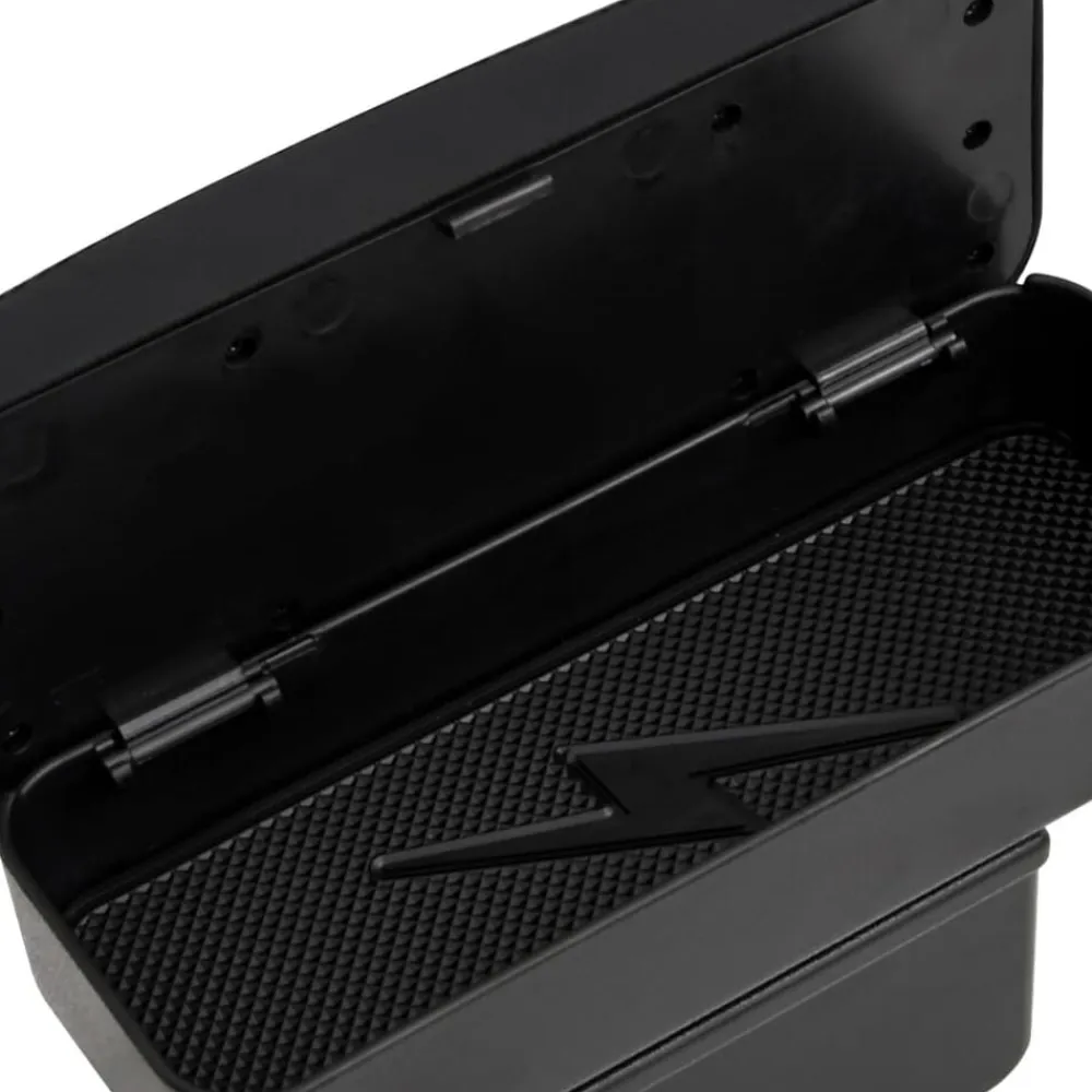 vidaXL Piezas Y Accesorios Para Vehículos-Reposabrazos universal para coche ABS negro 23x8x(30-38) cm