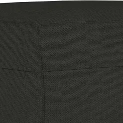 vidaXL Reposapiés de tela 60x50x41 cm Negro Online