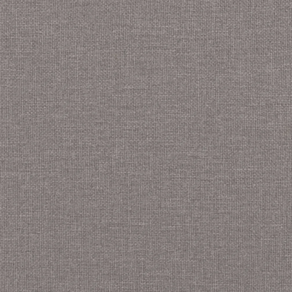 vidaXL Otomanas-Reposapiés de tela gris taupe 60x50x41 cm