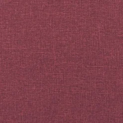 vidaXL Otomanas-Reposapiés de tela rojo tinto 60x50x41 cm