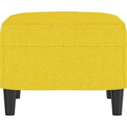 vidaXL Otomanas-Reposapiés de tela 60x50x41 cm