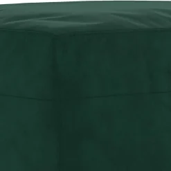 vidaXL Otomanas-Reposapiés de terciopelo 60x50x41 cm