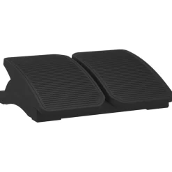 vidaXL Reposapiés negro 43,5x32,5x10,5 cm