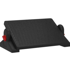 vidaXL Otomanas-Reposapiés negro 50x30,5x17 cm
