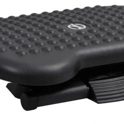 vidaXL Reposapiés negro 46x34,5x11 cm Best