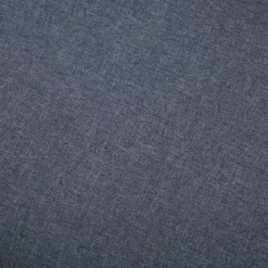 vidaXL Reposapiés tapizado de tela 73x43x42 cm gris oscuro Outlet