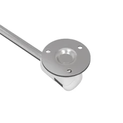 vidaXL Resorte de Gas Hidráulico 2 pcs Plateado 280 x 17 x 16 mm New