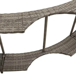 vidaXL Piscina Y Spa-Revestimiento de bañera de hidromasaje con almacenaje y escalón
