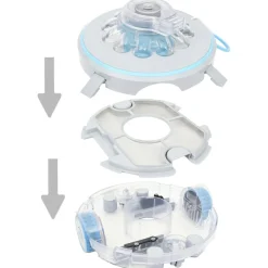 vidaXL Robot limpiador de piscina inalámbrico 27 W