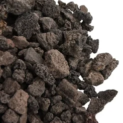 vidaXL Productos Para Mascotas-Rocas volcánicas negras 10 kg 1-2 cm