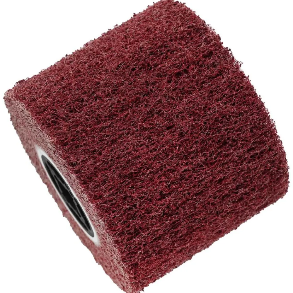 vidaXL Accesorios Para Herramientas-Rodillos de Lijado 3 pcs Rojo 12 x 12 x 10 cm Fibra sintética