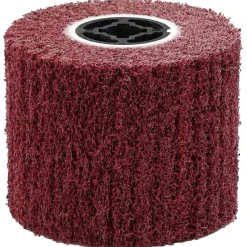 vidaXL Accesorios Para Herramientas-Rodillos de Lijado 3 pcs Rojo 12 x 12 x 10 cm Fibra sintética