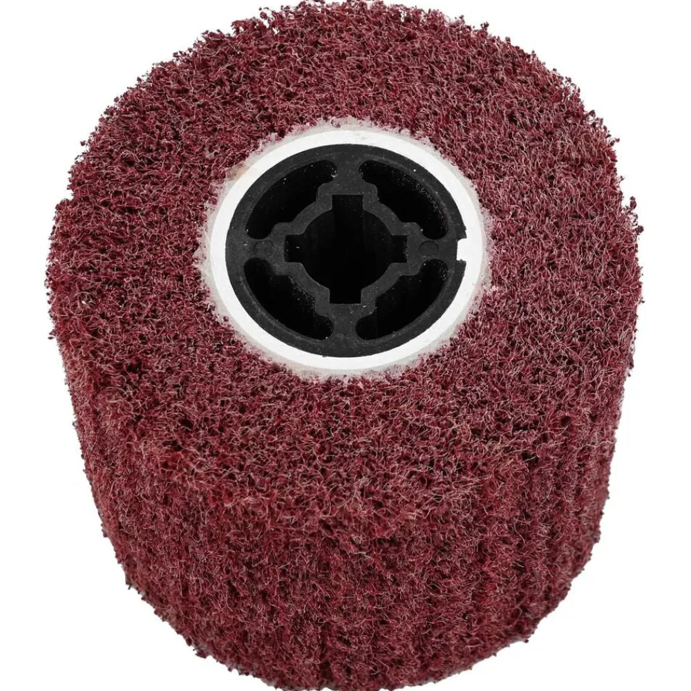 vidaXL Accesorios Para Herramientas-Rodillos de Lijado 3 pcs Rojo 12 x 12 x 10 cm Fibra sintética