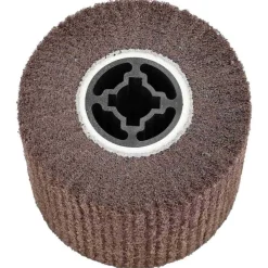 vidaXL Accesorios Para Herramientas-Rodillos de Lijado 3 pcs Marrón 12 x 12 x 10 cm Fibra sintética