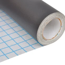 vidaXL Material De Oficina-Rollo adhesivo de pizarra de pared con tizas 2 uds 0,45 x 2 m