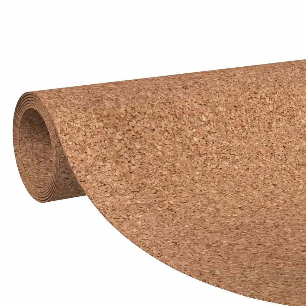 vidaXL Rollos de corcho Marrón 100 x 200 x 0,2 cm Corcho Sale