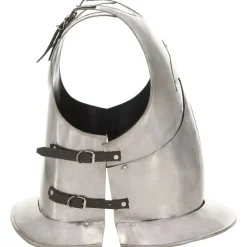 vidaXL Réplica de coraza de armadura medieval LARP acero plateado Best