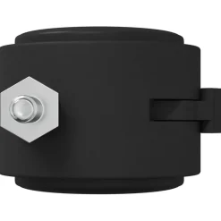 vidaXL Rueda 2 pcs Negro y Plata 40,1 x 40,1 x 37,8 mm Hierro y PP Clearance