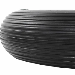 vidaXL Manipulación De Materiales-Rueda de carretilla con eje macizo PU 4.00-8 390 mm