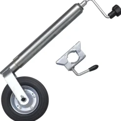 vidaXL Rueda jockey de remolque 48 mm con 1 abrazadera dividida Best