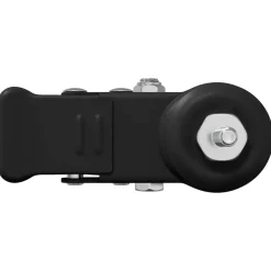 vidaXL Ruedas 2 pcs Negro M6 x 37 mm Hierro y Nailon Best
