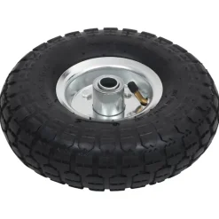 vidaXL Ruedas de carrito de sacos 2 unidades goma 4.10/3.50-4 (260x83) Clearance