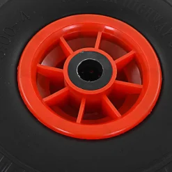 vidaXL Ruedas de carrito de sacos 2 uds PU macizo 3.00-4 260x85 mm Best