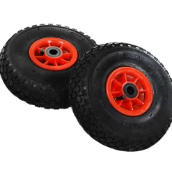 vidaXL Ruedas de carrito de sacos 2 unidades goma 3.00-4 (245x82) Sale