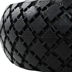 vidaXL Ruedas de carrito de sacos 2 unidades PU macizo 3.00-4 (260x85) Online
