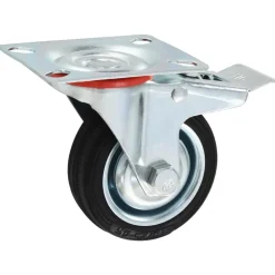 vidaXL Manipulación De Materiales-Ruedas de transporte 4 unidades 75 mm