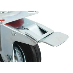 vidaXL Ruedas de transporte 4 unidades 100 mm