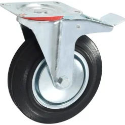 vidaXL Manipulación De Materiales-Ruedas de transporte 4 unidades 200 mm