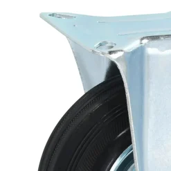 vidaXL Ruedas fijas 4 unidades 125 mm Outlet