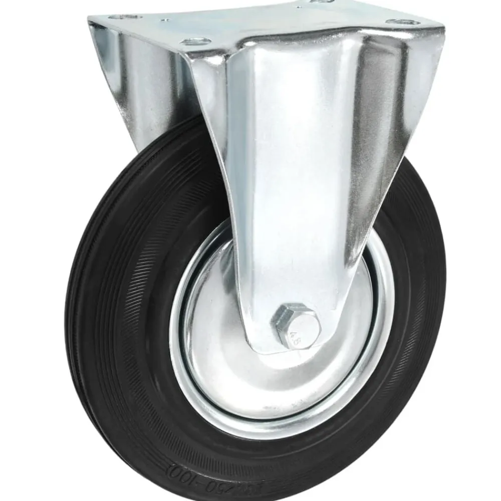 vidaXL Ruedas fijas 4 unidades 200 mm Discount