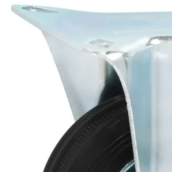 vidaXL Manipulación De Materiales-Ruedas fijas 4 unidades 100 mm