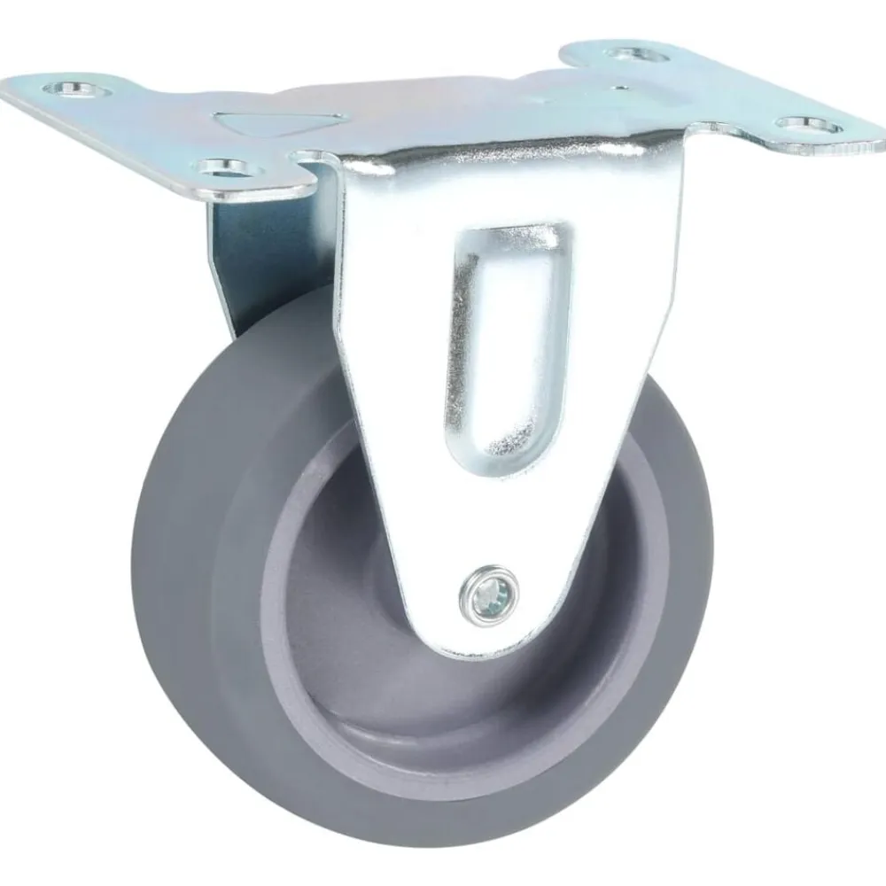vidaXL Ruedas fijas 4 unidades 75 mm Sale