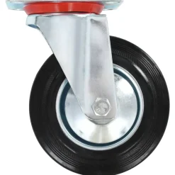 vidaXL Manipulación De Materiales-Ruedas giratorias 4 unidades 160 mm