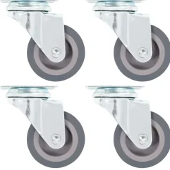 vidaXL Ruedas giratorias 4 unidades 50 mm Outlet